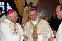 Con il vescovo emerito Luciano Pacomio